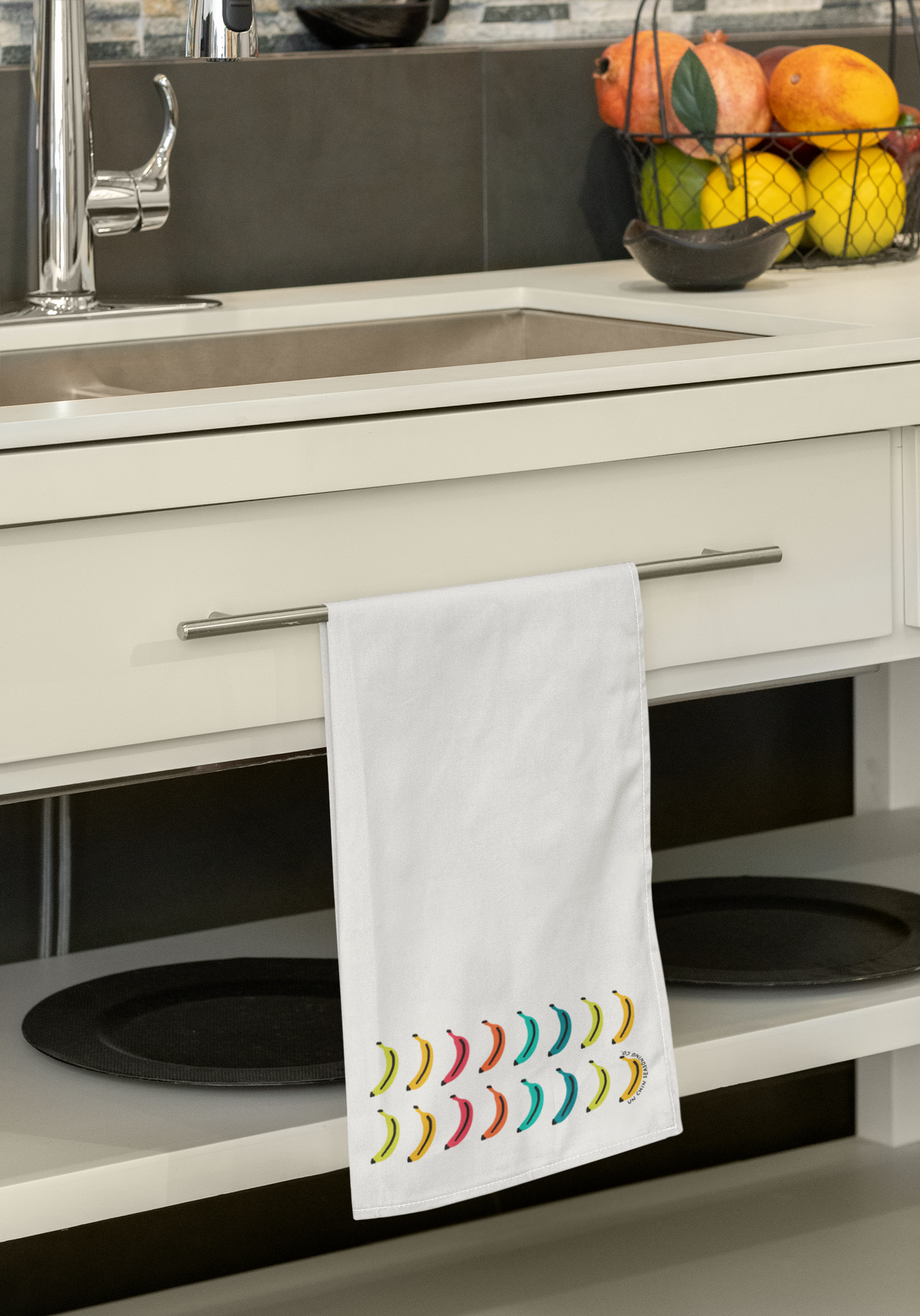 Plantain Pop Art Kitchen Tea Towel