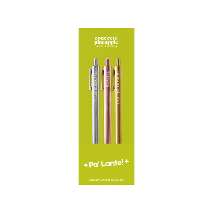 Pa’ Lante Specialty Jotter Gel Pen Set