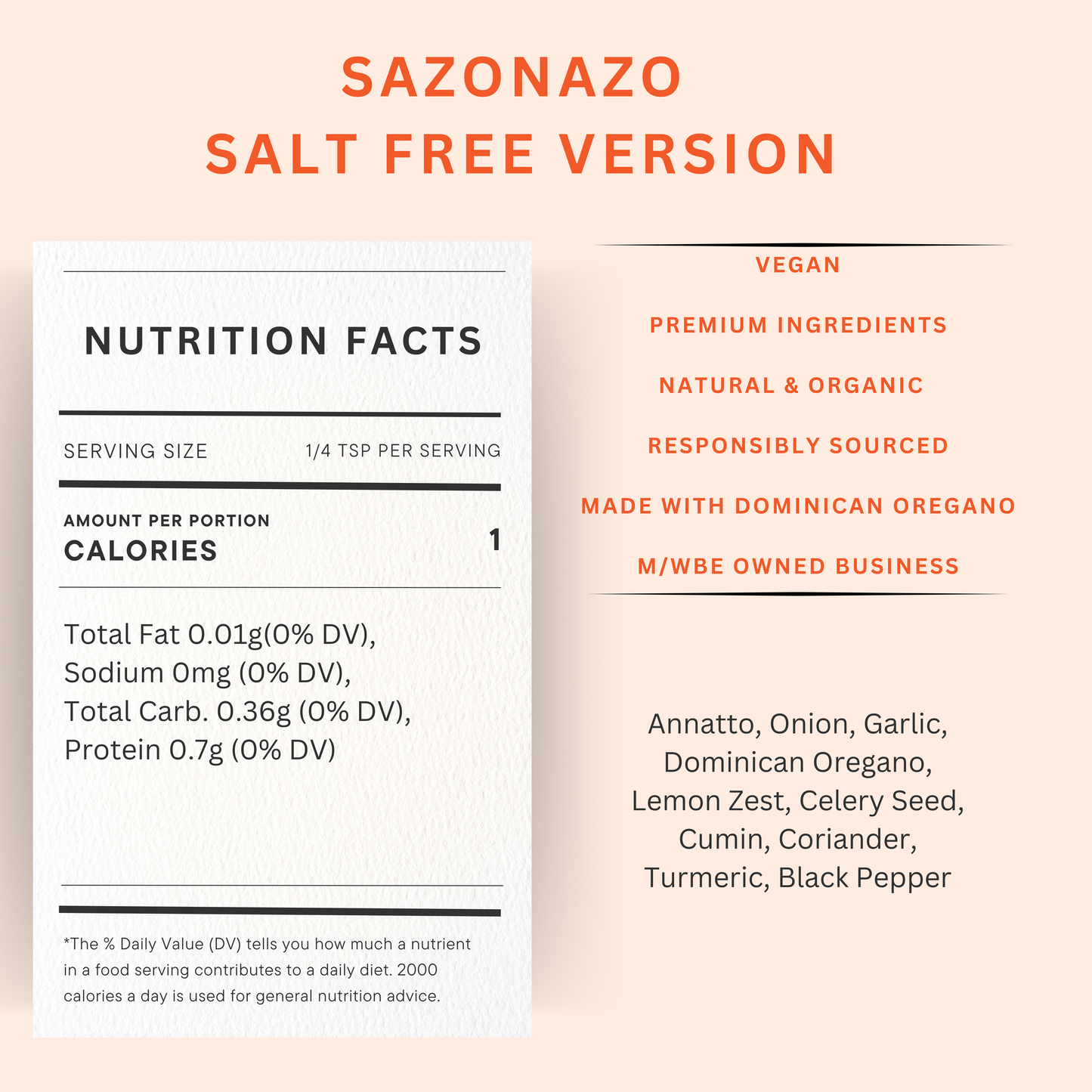 Sazonazo Seasoning Blend